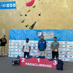 Kicking off the season with a silver medal for India at the IFSC Paraclimbing World Cup in Salt Lake City. A great start to the year that set the tone for more hard work and success.