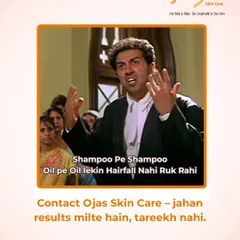 "Shampoo pe shampoo, oil pe oil, lekin hairfall nahi ruk rahi." If you've tried everything without success, it's time for a real solution. I provide results, not just more tareekh.