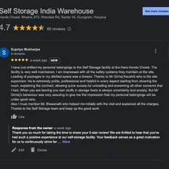 This review emphasizes the peace of mind our service provides. The client was impressed with our well-maintained facility, safety systems, and the professional, helpful conduct of our site supervisor.