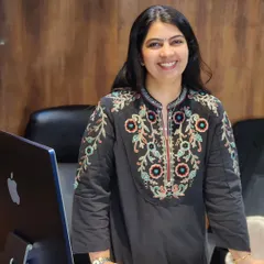 A candid photo of one of our lawyers in the office. We foster a collaborative environment to ensure the best strategy for your case.