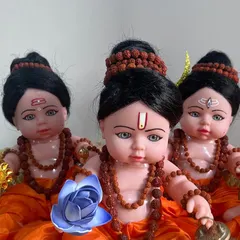 "Guru Dev Datta" in his 'bal avtar' or child form. These custom-made dolls are handcrafted from the heart, perfect for your home altar or as a devotional gift.