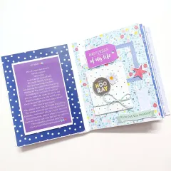 This page includes a heartfelt printed message from my client to her husband, making the gift even more personal.