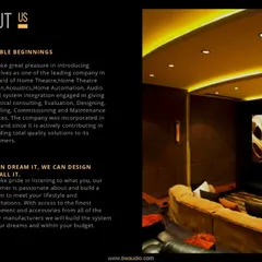 As a leading company in home theater design since 2009, we pride ourselves on delivering total quality solutions. We listen to your vision and use our expertise and access to the finest equipment to build the system of your dreams.