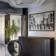 In a compact duplex, every inch matters. This hidden TV unit pops up only when needed, keeping the space sleek and clutter-free. It's a small detail that makes a big impact on modern living.