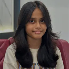 This young client is rocking her new layered haircut. It's a style that's both beautiful and easy for her to manage.