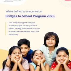 We are thrilled to announce our Bridges to School Program for 2025. This program is designed to help children navigate the early years of school with confidence, building classroom readiness, self awareness, and a genuine love for learning.