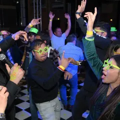 Capturing the pure, uninhibited energy of the crowd at a New Year's Eve party in Jaipur. My event photography focuses on these real, high-energy moments on the dance floor.