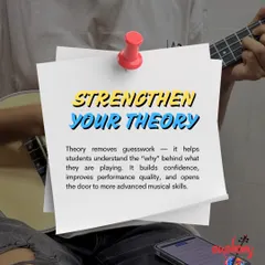 Strengthen your theory. Understanding the "why" behind the notes removes guesswork, builds confidence, and opens the door to more advanced musical skills.