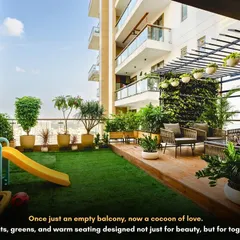 This is how we turn unused spaces into the most loved corners of the house. This was once just an empty apartment balcony. Now, it’s a family-friendly oasis with a soft turf for kids to play on and a cozy cabana for the adults to relax in.