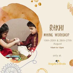 Making Raksha Bandhan extra special is what we love to do. During our Rakhi workshop, kids learn to make their own beautiful Rakhis, and the session includes playtime and snacks.