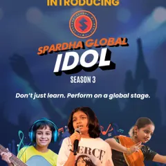 Your practice deserves more than just your bedroom walls. We created the Spardha Global Idol, a competition across 16+ countries, to give our students a global stage to perform, build confidence, and be celebrated for their hard work.