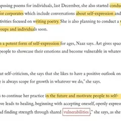 This article snippet further details my work in conducting workshops that use poetry for self-expression and team engagement.