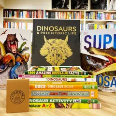 For the dinosaur enthusiast in your life! We have a massive collection of dinosaur books, from fact-packed encyclopedias and activity labs to stunningly illustrated guides on prehistoric life.