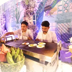 A South Indian Affair. Our chefs expertly prepare dosas on a live tawa, bringing the authentic flavours and aromas of South India directly to your guests.