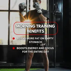 Morning training has its benefits, like burning more fat and boosting energy for the day. We have classes starting at 6AM to fit your schedule.