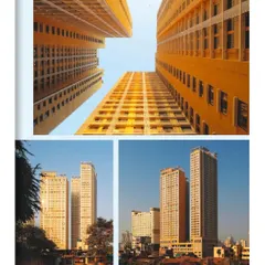 A look at the completed high-rise towers of the Saifee Burhani Upliftment Project, a landmark urban renewal initiative in Mumbai.