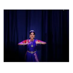 A moment from my performance at the Nritya Shankara Dance Festival in Kodavooru. Solo recitals are a test of a dancer's skill, stamina, and ability to hold the audience's attention.
