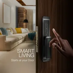 A truly smart lifestyle begins the moment you arrive home. Our keyless entry solutions offer secure, effortless access, blending sophisticated technology with the warm welcome of your personal space.
