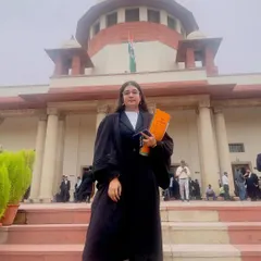 Standing on the steps of the Supreme Court. I can get you out of a scrape, but it requires your complete trust in my strategy.