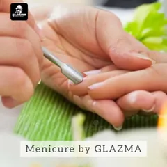 Cuticle care is a critical step for healthy nails. I use specialized tools to gently push back and trim excess cuticles, resulting in a cleaner and more defined nail shape.