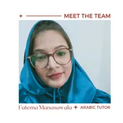Let's introduce you to Fatema, another one of our fantastic Arabic tutors. She believes that learning never ends and loves interacting with her students on their shared journey to master the Arabic language.