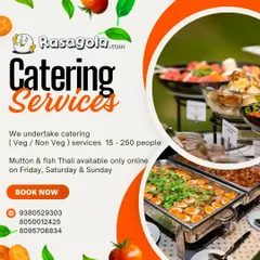 From intimate family gatherings of 15 to large corporate events of 250, we provide complete veg and non-veg catering services. We bring the authentic taste of Eastern India to your special occasions across Bangalore.