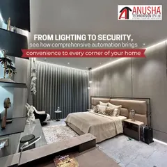 In this luxury bedroom, you can see how I integrate lighting and security into a single, convenient system. The automation extends beyond just safety, creating an ambiance of comfort and control in every corner of your home.