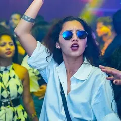 This partygoer is completely in the zone at Hydra. Seeing people connect with the music like this is the best part of my job.