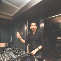 Hyping up the crowd at Mitron. It's all about that interaction and keeping the energy high.