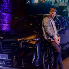 Another shot from the BMW XM launch event. My music provided the high-energy soundtrack for the unveiling of this luxury performance vehicle.
