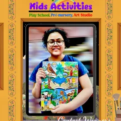 Congratulations to another winner of our Art Contest 2025. This talented artist from Kolkata won in the "Dream City or Planet" category with her detailed and imaginative artwork about protecting our Earth.