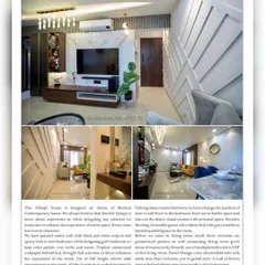 Another feature from the magazine, this time detailing our design philosophy for a modern contemporary home, focusing on creating unique character for every room.
