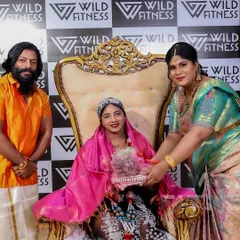 Being felicitated at the Wild Fitness Club. It's always a humbling experience to be honored by my peers in the industry.