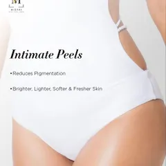 Introducing Intimate Peels, an advanced treatment designed to reduce pigmentation and leave skin brighter, lighter, and softer.