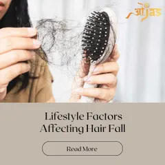 This image introduces the various lifestyle factors that can affect hair fall. From sleep and stress to diet and exercise, your daily habits play a crucial role in the health of your hair.