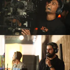 We are trusted by top production houses like Dharma 2.0 for their most important projects. Here is a look at our team on the set of a CRED commercial with Karan Johar, managing the on-set audio to ensure every piece of dialogue was captured perfectly amidst a busy production environment.