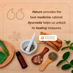 This image beautifully illustrates my belief. Nature holds the key to healing, and through the science of Ayurveda, I help unlock these treasures to create personalized remedies for my patients.
