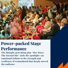 The thought-provoking play "Her Story: The Eternal She" was a highlight of our Annual Day. This emotional tribute to the strength and resilience of womanhood deeply moved the audience and showcased the powerful storytelling abilities of our students.