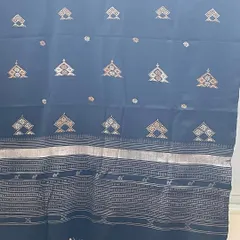 Another example of a hand-embroidered woollen shawl, perfect for the winter season. The intricate patterns are stitched with care by my artisans.