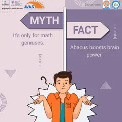 Myth: It's only for math geniuses. Fact: Abacus boosts brain power for every child. Our courses are designed to unlock potential in all students, not just those already gifted in math.