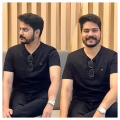A couple of shots showing my off-stage persona. Black is more than a color, it's a mood that reflects the mystery and focus I bring to my illusions.