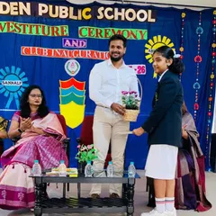 Receiving a token of appreciation from a student. Moments like these are a reminder of the positive impact we can have on the next generation.