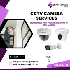 I offer a full range of CCTV cameras, including dome, bullet, and turret models from leading brands. We help you choose the right camera for your specific security needs, whether for home or business.
