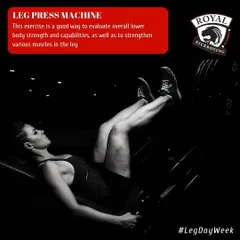 The leg press machine is an excellent tool for evaluating and building lower body strength. It allows for safely lifting heavy weight to strengthen the quads, hamstrings, and glutes.