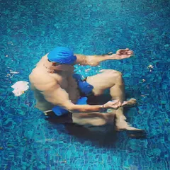 I also offer Aqua Yoga, a unique practice where the water supports your body, allowing for deeper stretches and improved balance. This pose helps with core stability and relaxation.