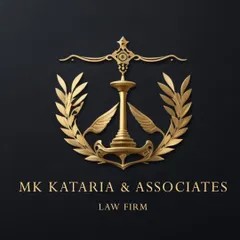 This is the official logo of my law firm, MK Kataria & Associates. We are based in Gurgaon and are committed to providing expert legal services in civil, criminal, and property matters with a 'seedhi baat, no nonsense' approach.