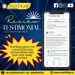 Ani Chopra's review mentions feeling healthier, more energetic, and in control. Our practical and personalized diet plans are designed to deliver real, tangible results.