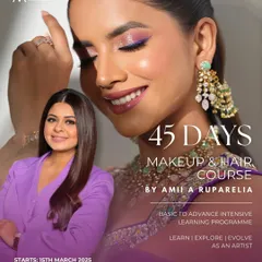This is your invitation to turn your passion into a profession. My 45-day Makeup & Hair Pro Course is a comprehensive program designed to give you all the skills, from basic to advanced, needed to succeed as a professional artist.