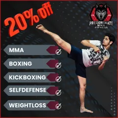 Start your year with fresh confidence. We offer training in MMA, boxing, kickboxing, self-defense, and weight loss. Take advantage of our special offers to begin your journey.