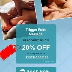 Trigger point massage focuses on releasing tight knots within muscles that can cause pain in other parts of the body. This is a highly effective therapy for both chronic and acute muscle pain.